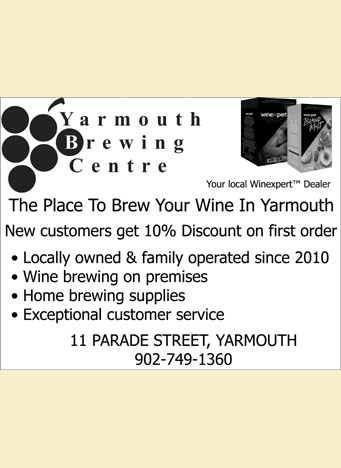 Our most sought-after craft winemaking kit at the Yarmouth Brewing Centre Yarmouth NS